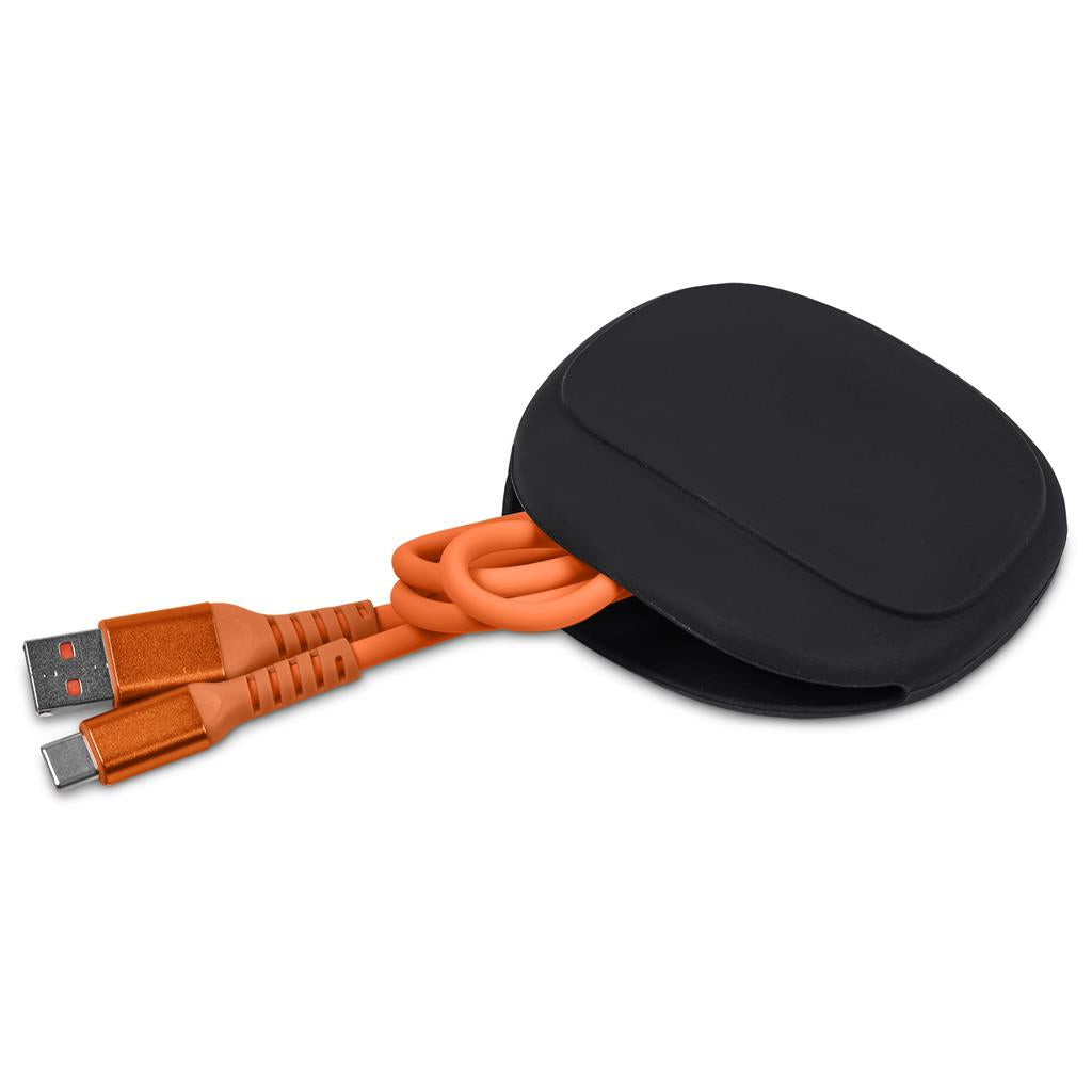 Altitude Stodle Fast Charge USB-A to Type-C Charging Cable in Pouch