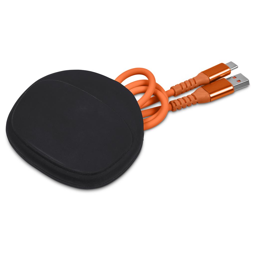 Altitude Stodle Fast Charge USB-A to Type-C Charging Cable in Pouch