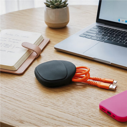 Altitude Stodle Fast Charge USB-A to Type-C Charging Cable in Pouch