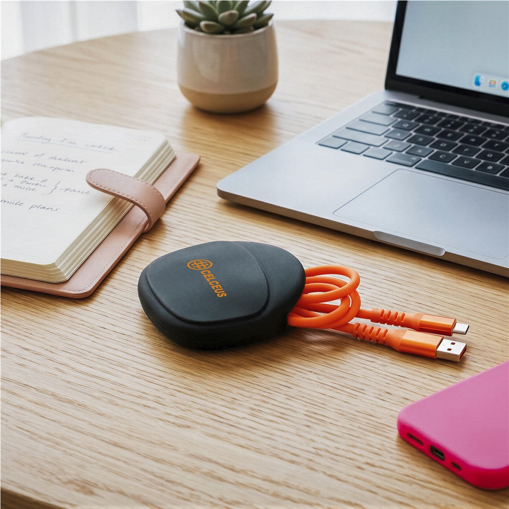 Altitude Stodle Fast Charge USB-A to Type-C Charging Cable in Pouch