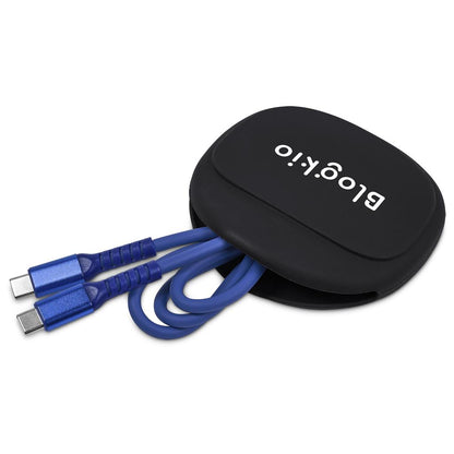 Altitude Mable Fast Charge Type-C to Type-C Charging  Cable in Pouch