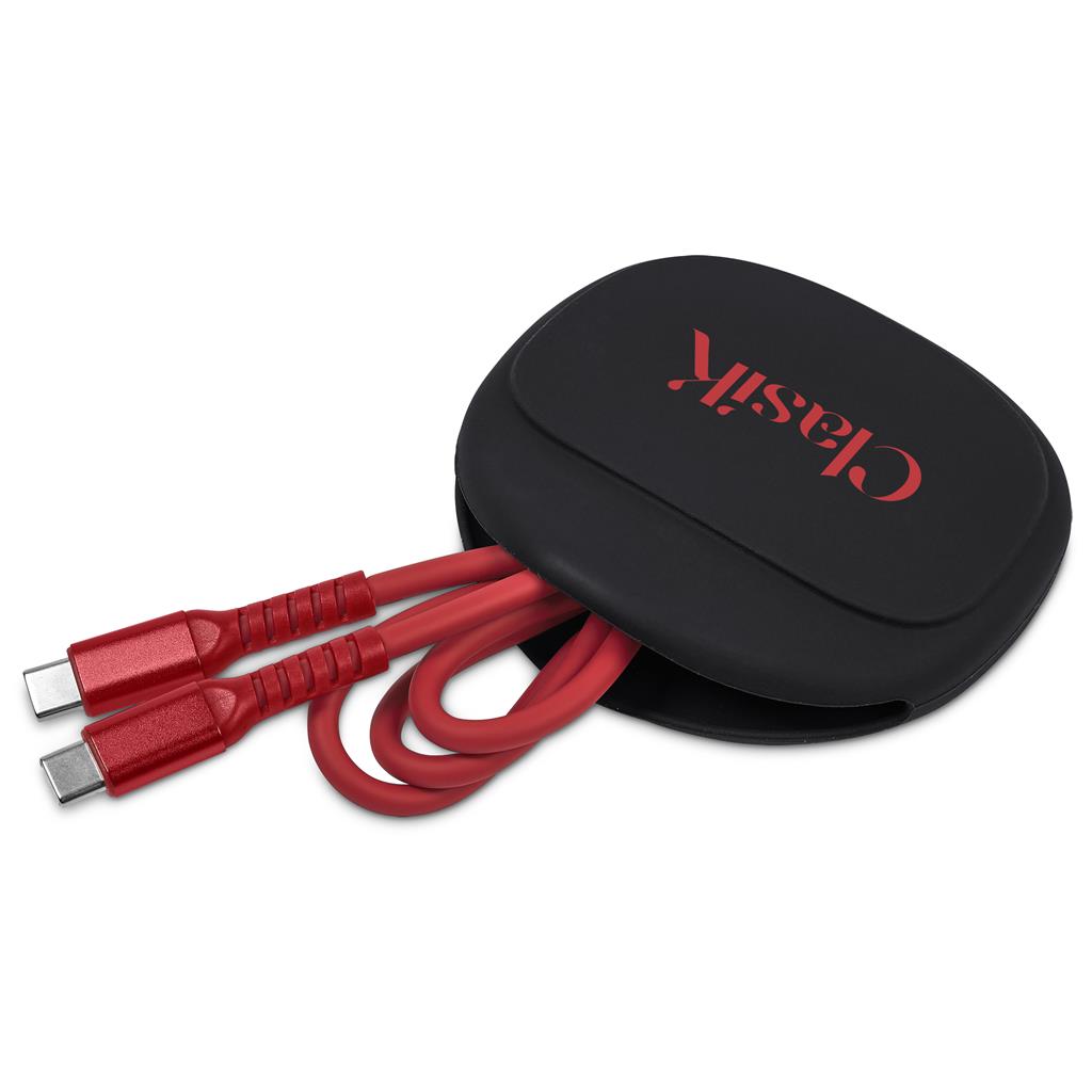 Altitude Mable Fast Charge Type-C to Type-C Charging  Cable in Pouch