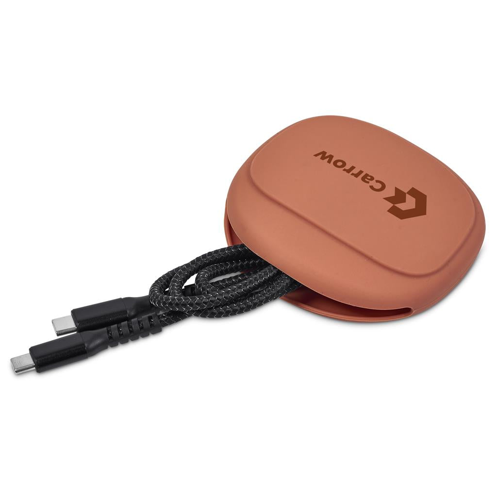 Altitude Jeffin Fast Charge Type-C to Type-C Charging Cable in Pouch
