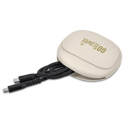 Altitude Jeffin Fast Charge Type-C to Type-C Charging Cable in Pouch