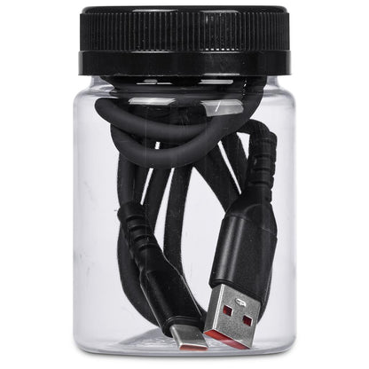 Altitude Capsit Fast Charge USB-A to Type-C Charging  Cable in Jar