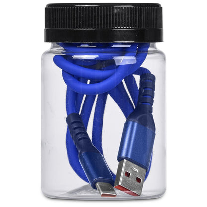 Altitude Capsit Fast Charge USB-A to Type-C Charging  Cable in Jar