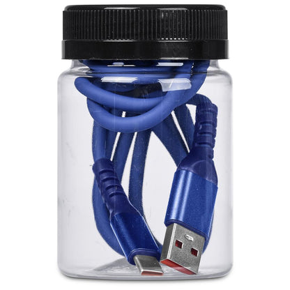 Altitude Capsit Fast Charge USB-A to Type-C Charging  Cable in Jar