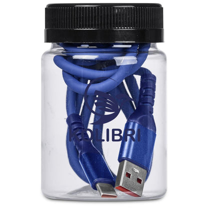 Altitude Capsit Fast Charge USB-A to Type-C Charging  Cable in Jar
