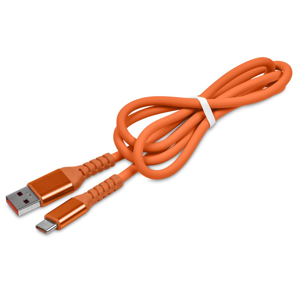 Altitude Capsit Fast Charge USB-A to Type-C Charging  Cable in Jar