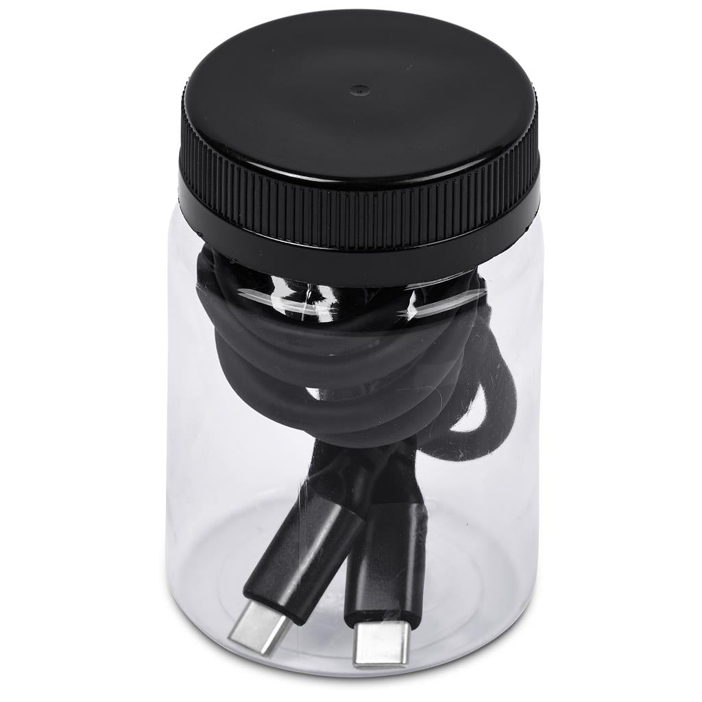 Altitude Barlitt Fast Charge Type-C to Type-C Charging Cable Cable in Jar
