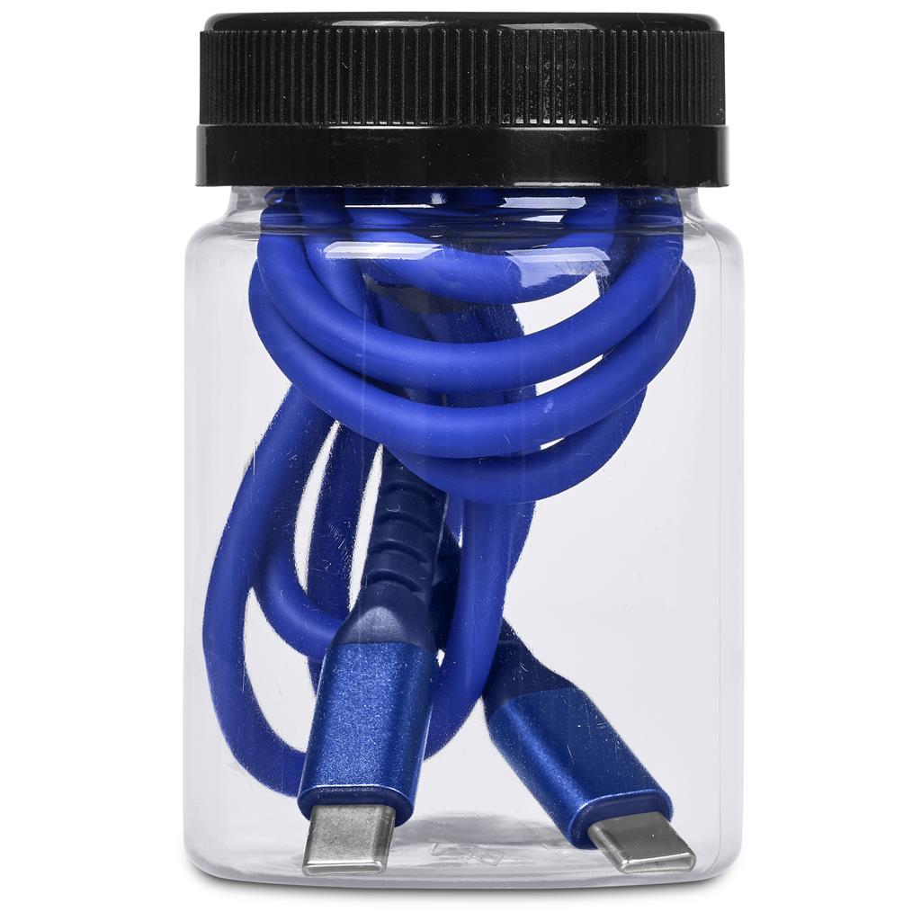 Altitude Barlitt Fast Charge Type-C to Type-C Charging Cable Cable in Jar
