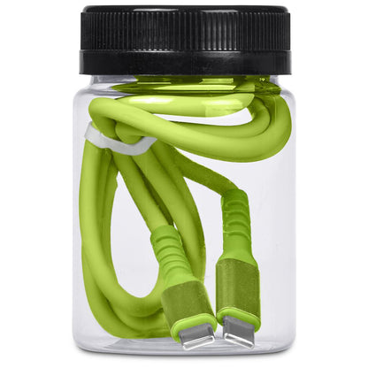 Altitude Barlitt Fast Charge Type-C to Type-C Charging Cable Cable in Jar
