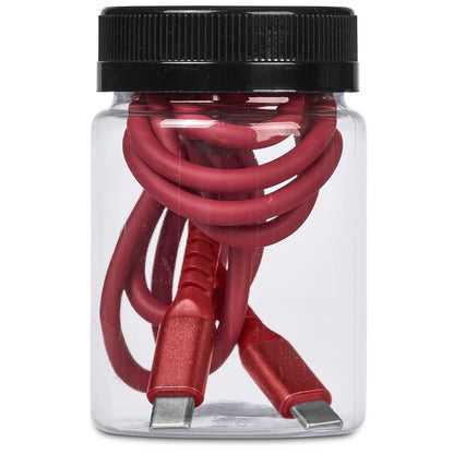 Altitude Barlitt Fast Charge Type-C to Type-C Charging Cable Cable in Jar