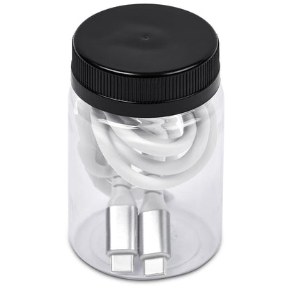 Altitude Barlitt Fast Charge Type-C to Type-C Charging Cable Cable in Jar