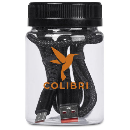 Altitude Muttle Fast Charge USB-A to Type-C Charging Cable in Jar