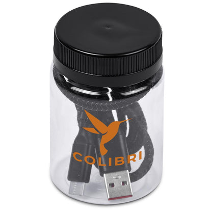 Altitude Muttle Fast Charge USB-A to Type-C Charging Cable in Jar