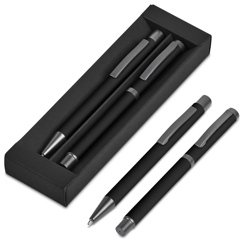 Omega Ball Pen & Rollerball Set