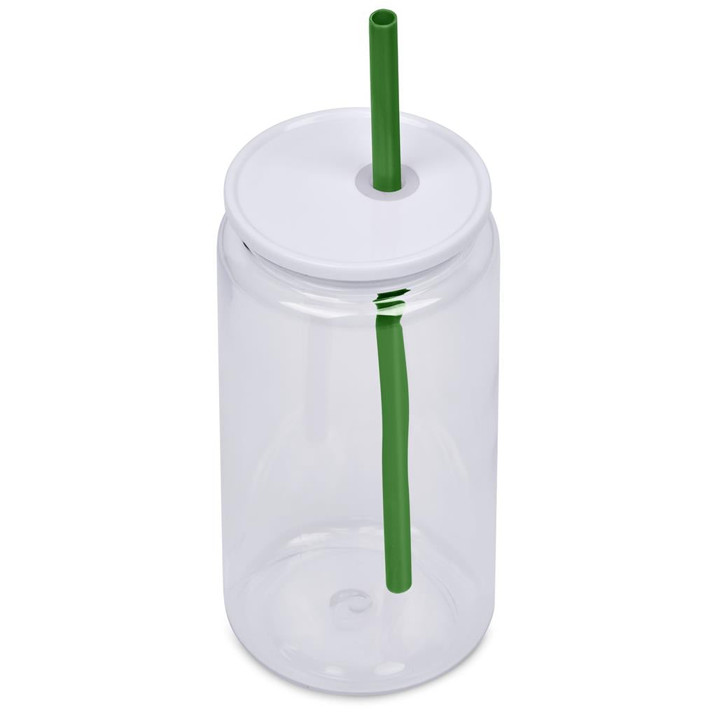 Altitude Mina Plastic Tumbler and Straw - 550ml