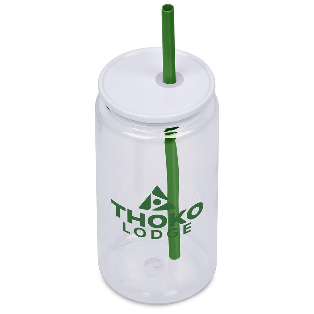 Altitude Mina Plastic Tumbler and Straw - 550ml