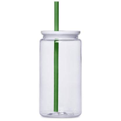 Altitude Mina Plastic Tumbler and Straw - 550ml