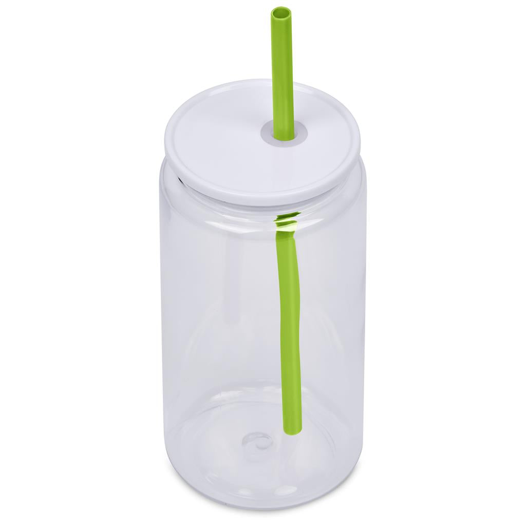 Altitude Mina Plastic Tumbler and Straw - 550ml