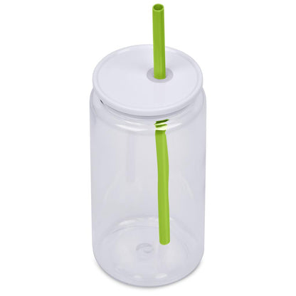 Altitude Mina Plastic Tumbler and Straw - 550ml