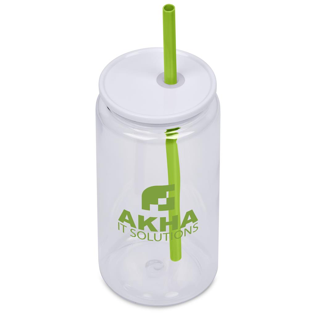 Altitude Mina Plastic Tumbler and Straw - 550ml