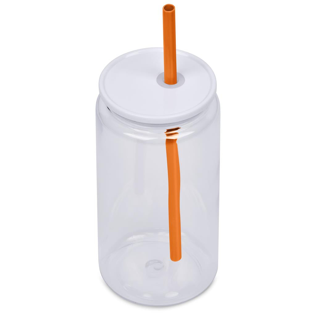 Altitude Mina Plastic Tumbler and Straw - 550ml
