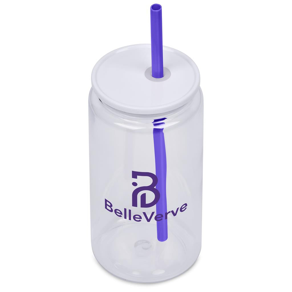 Altitude Mina Plastic Tumbler and Straw - 550ml