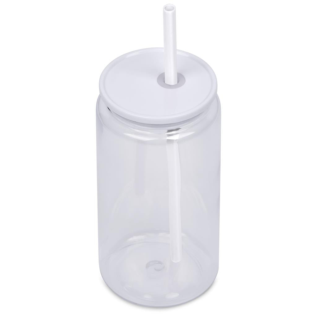Altitude Mina Plastic Tumbler and Straw - 550ml