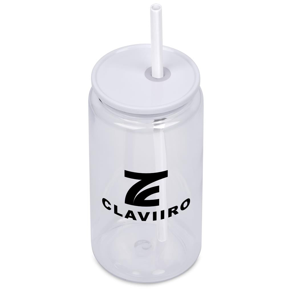 Altitude Mina Plastic Tumbler and Straw - 550ml