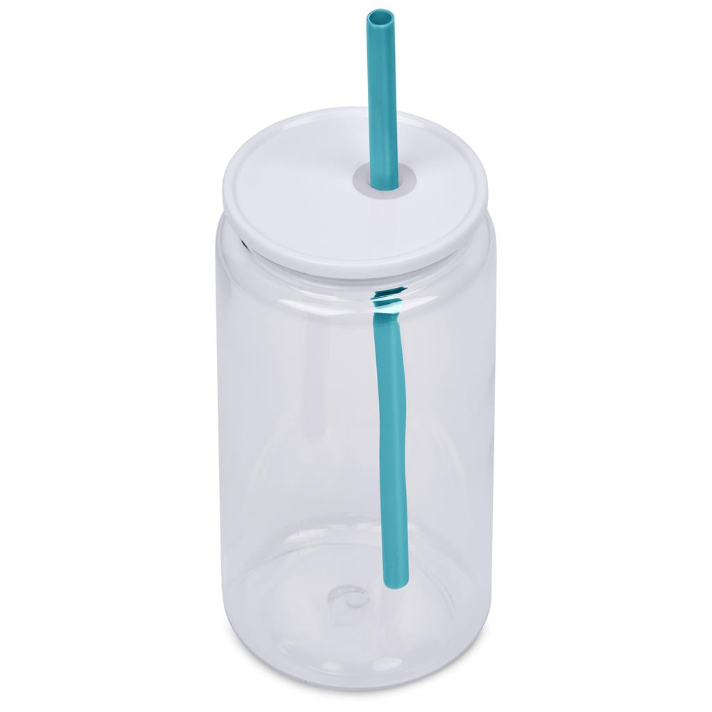 Altitude Mina Plastic Tumbler and Straw - 550ml
