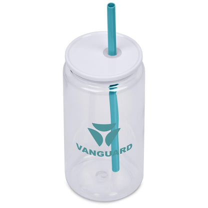 Altitude Mina Plastic Tumbler and Straw - 550ml