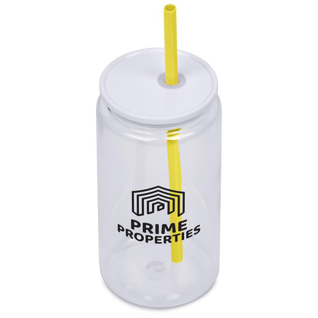 Altitude Mina Plastic Tumbler and Straw - 550ml