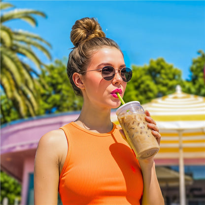 Altitude Mina Plastic Tumbler and Straw - 550ml