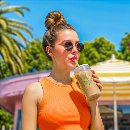 Altitude Mina Plastic Tumbler and Straw - 550ml