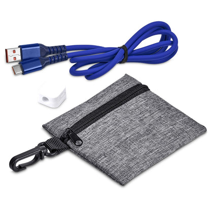 Altitude Tale Charging Cable & Clip in Clip Pouch