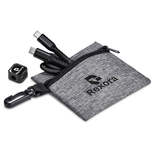 Altitude Bara Charging Cable & Clip in Clip Pouch