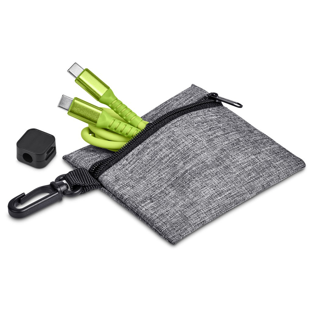 Altitude Bara Charging Cable & Clip in Clip Pouch