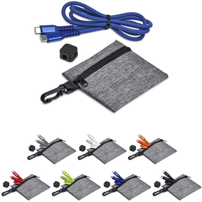 Altitude Bara Charging Cable & Clip in Clip Pouch