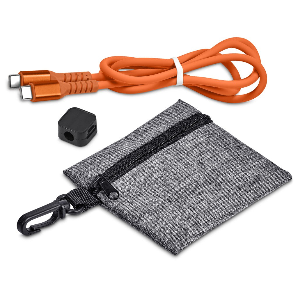 Altitude Bara Charging Cable & Clip in Clip Pouch
