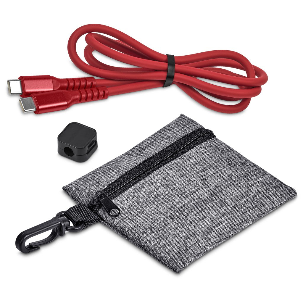 Altitude Bara Charging Cable & Clip in Clip Pouch