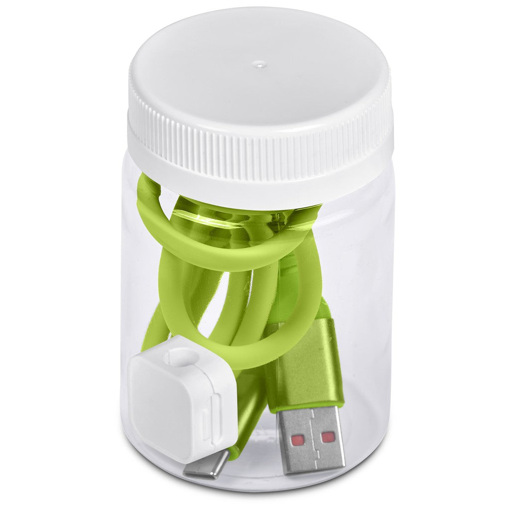 Altitude Swon Charging Cable And Clip In Jar