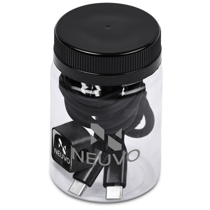 Altitude Raiv Charging Cable And Clip in Jar