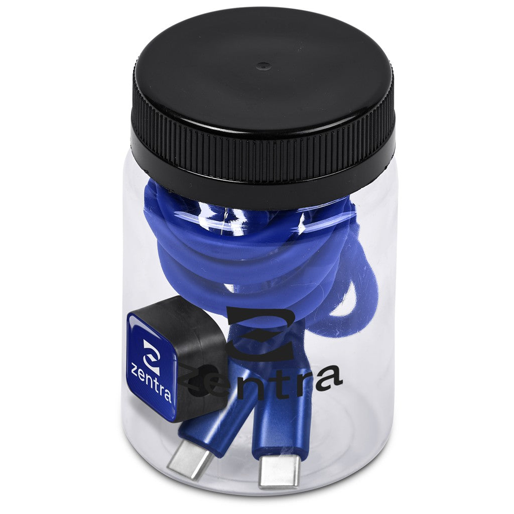 Altitude Raiv Charging Cable And Clip in Jar
