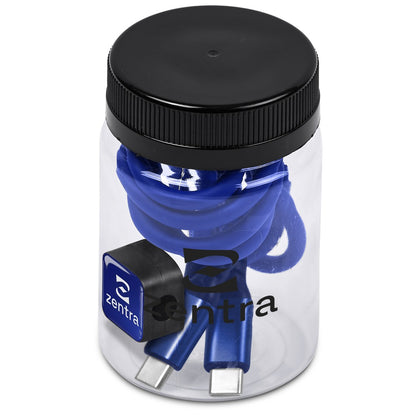 Altitude Raiv Charging Cable And Clip in Jar