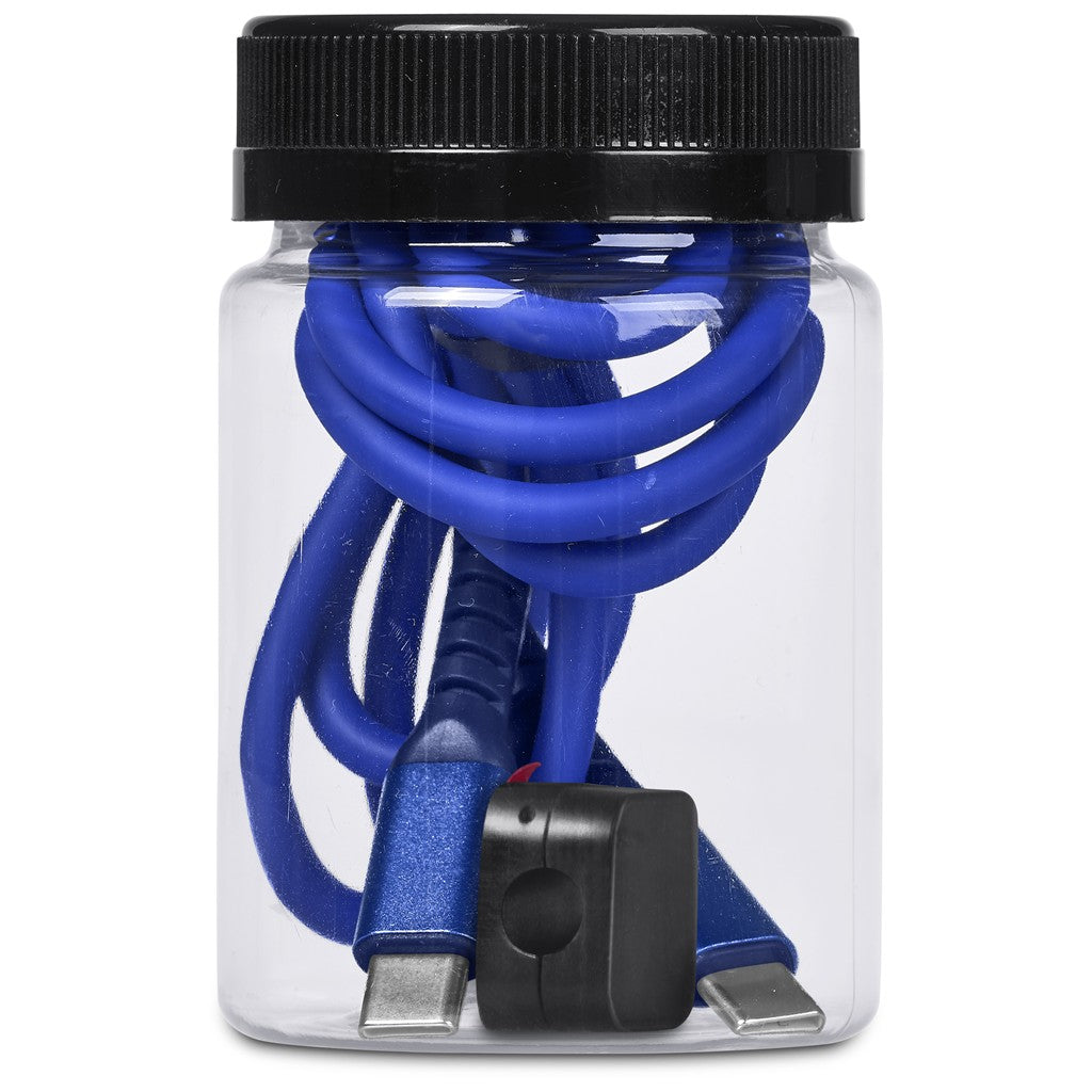 Altitude Raiv Charging Cable And Clip in Jar