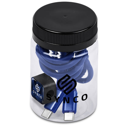 Altitude Raiv Charging Cable And Clip in Jar