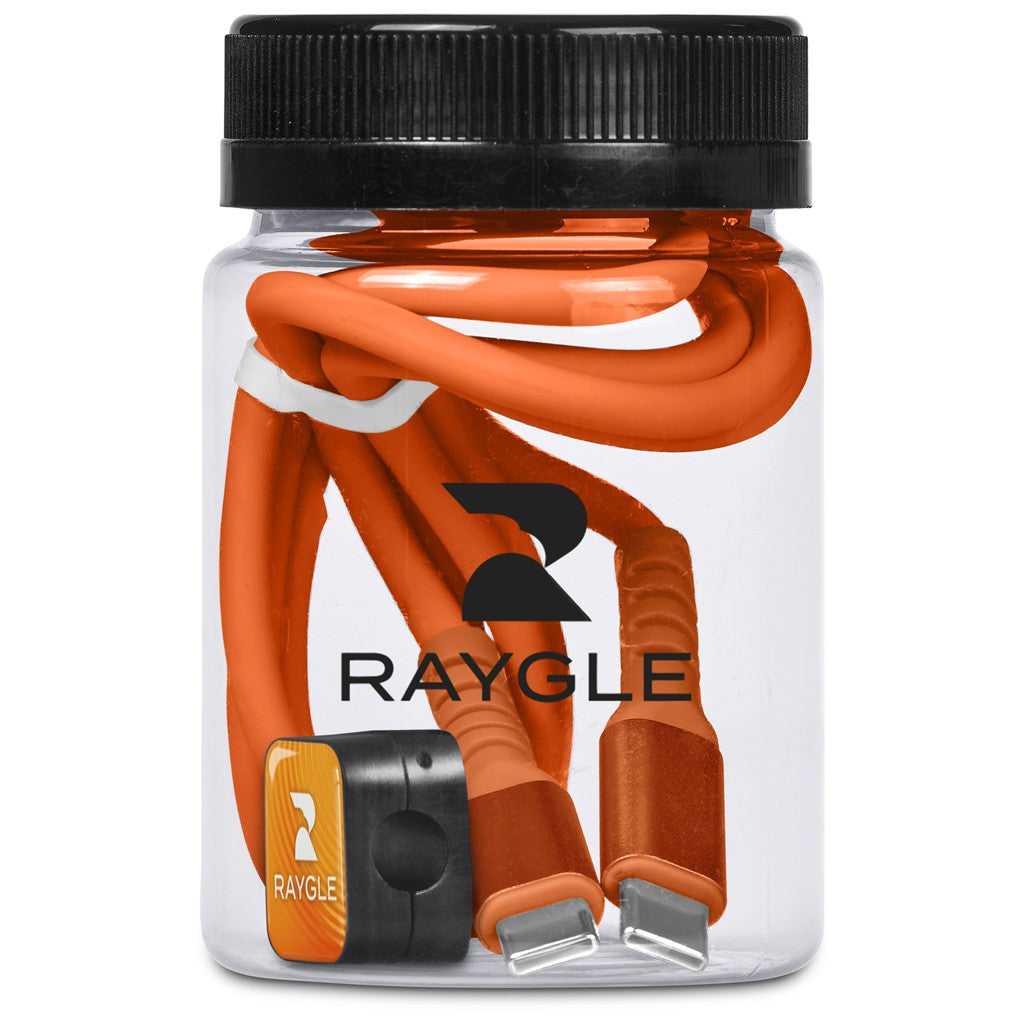 Altitude Raiv Charging Cable And Clip in Jar