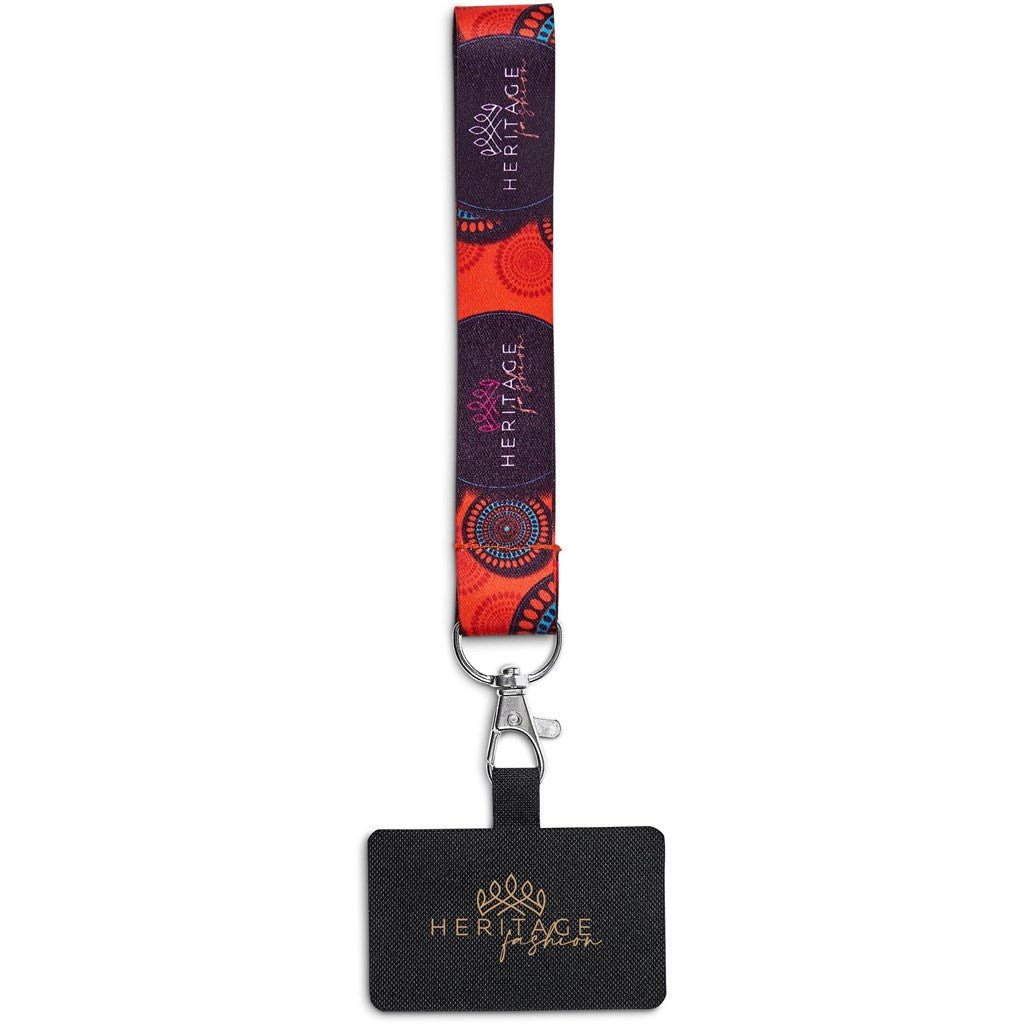 Altitude Rambler Single-Sided Sublimated Satin Wrist Phone Strap